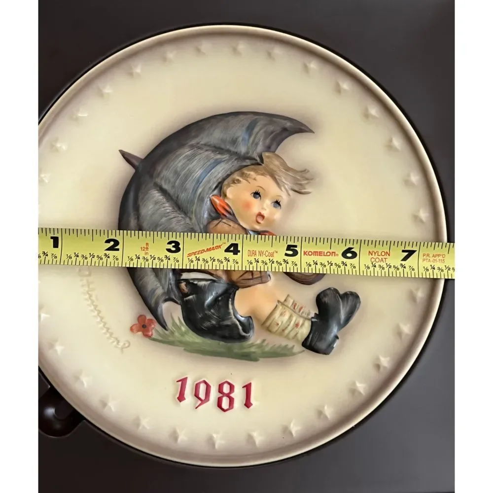 1981 M.J. Hummel Annual Plate 1981 New In Box